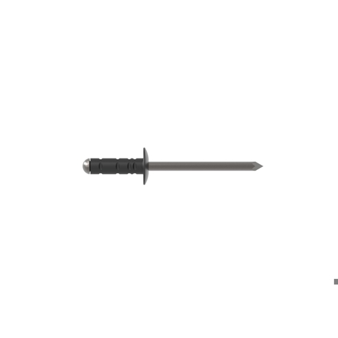 GESIPA e-FAST PolyGrip Schaltschrankniet Flachrundkopf Alu/Stahl 4,8 x 15 mm, schwarz isoliert