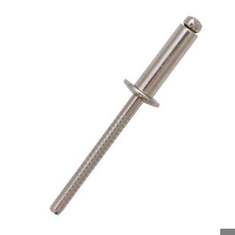 RS PRO Blindniet Kuppelkopf, Edelstahl A4, Ø 3,2 mm x 6 mm, DIN 7337
