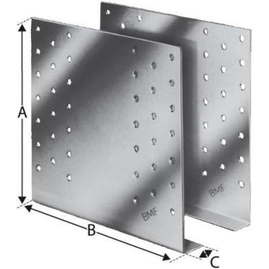 Simpson Strong-Tie Gerberverbinder GERW400 – 400 mm, ETA-zertifiziert, satzweise
