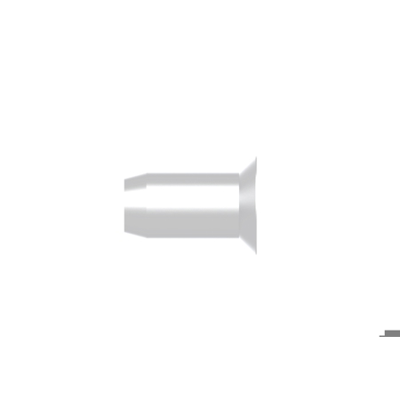 GESIPA Blindnietmutter M4 Senkkopf, Stahl, Schaft Ø 6 mm, Klemmbereich 2,5–4,0 mm, 500 Stück (1455474)