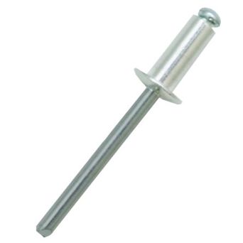RS PRO Blindniet Kuppelkopf | Ø 3,2 mm x 16 mm | Aluminium mit Stahldorn | DIN 7337