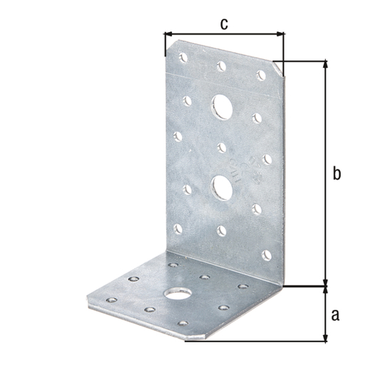 Winkelverbinder 100x60x60 mm, sendzimirverzinkt, ETA-08/0165 – Stahl, 2,5 mm