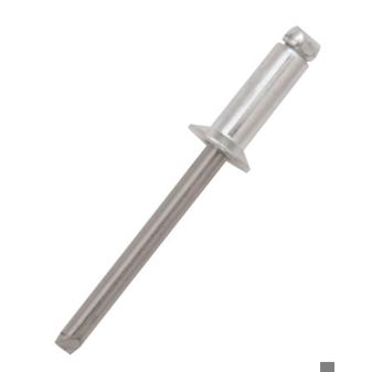 RS PRO Senkkopf-Blindniet Ø 2,4 mm x 6 mm, Aluminium mit Stahldorn, DIN 7337