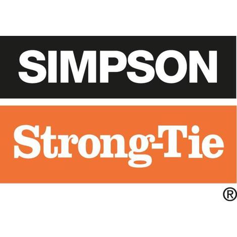 Simpson Strong-Tie Gerberverbinder GERB200-B-DE, 201 x 90 mm, 2,0 mm Stärke