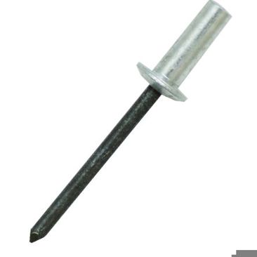 RS PRO Abgedichtetes Blindniet Ø 3,2 mm x 6,5 mm | Aluminium mit Stahldorn | Flachrundkopf | DIN 7337