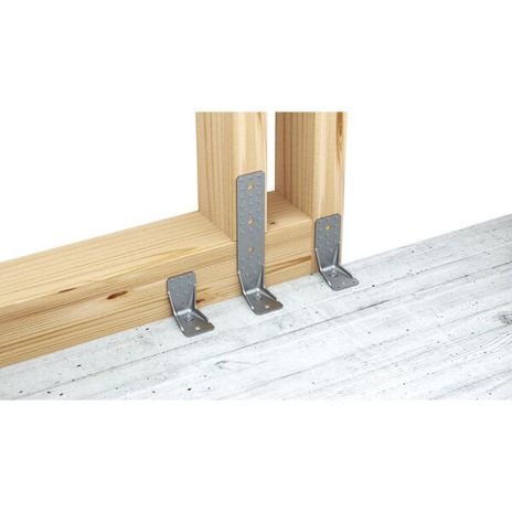 GH Winkelverbinder KR mit Langloch 135x88x65x4 mm | Stahl feuerverzinkt | ETA-zertifiziert