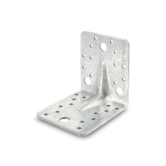 Winkelverbinder 105x105x90x3 mm | Verzinkt mit Sicke