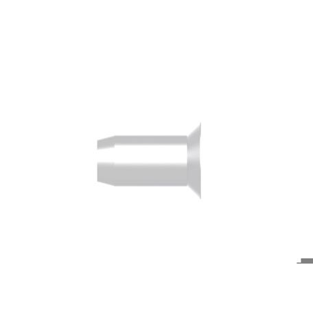 GESIPA Blindnietmutter M5 Senkkopf, Stahl, Klemmbereich 3,5–6,0 mm, 500 Stück (1450382)