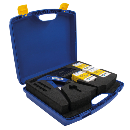 GESIPA Flipper-Box – Hand-Blindniet-Setzgerät im Koffer inkl. 3 PolyGrip-Blindnietsortimenten