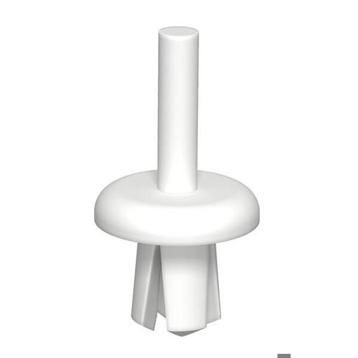 Spreizniet Größe 1, Ø 4,5 mm, Polypropylen, lichtgrau (RAL 7035)