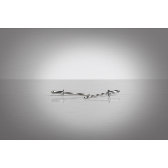 GESIPA Blindniete 5 x 12 mm Edelstahl A2 mit Flachrundkopf