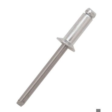 RS PRO Senkkopf-Blindniet Aluminium/Stahl | Ø 2,4 x 10 mm | Klemmbereich 6–8 mm | DIN 7337