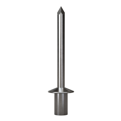GESIPA CAP-Blindniete Alu/Stahl mit Flachrundkopf 4 x 8 mm – luft- und wasserdicht