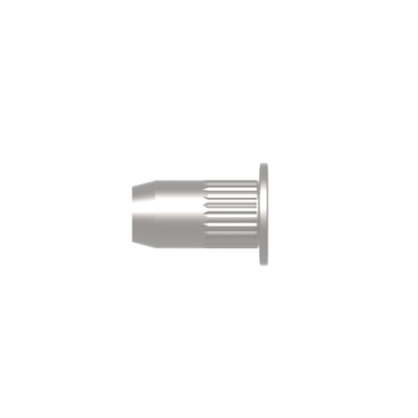 GESIPA Blindnietmutter Stahl gerändelt, Flachrundkopf, M6 x 9 x 15,5 mm