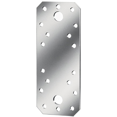 VORMANN Flachverbinder 136 x 55 x 2,5 mm, Stahl sendzimir verzinkt (070902000)