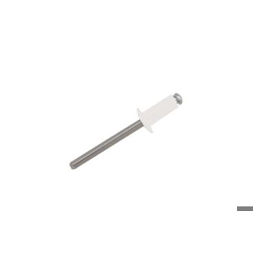 RS PRO Blindniet Aluminium/Stahl, Ø 3,2 mm x 6 mm, Flachkopf-Kuppelkopf, für Bohrung 3,3 mm