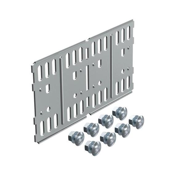 Längs- und Winkelverbinder für Kabelrinne | horizontal 110x200 mm | Stahl tauchfeuerverzinkt