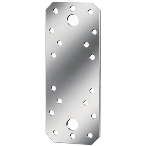 VORMANN Flachverbinder 180 x 40 x 2,5 mm, Stahl sendzimir verzinkt (070909000)
