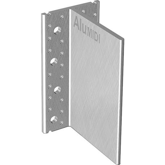 Integralverbinder Typ ALU 120 x 109,4 x 6 mm – Holzverbinder für Holz/Holz, Holz/Beton & Holz/Mauerwerk