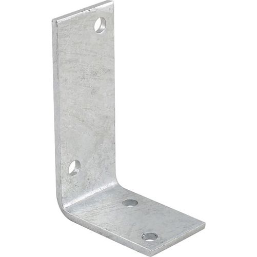 PITZL Montagewinkel Typ 15700.0000 aus Stahl, feuerverzinkt, 160 x 100 x 60 x 6 mm, 4 Löcher Ø 12,5 mm