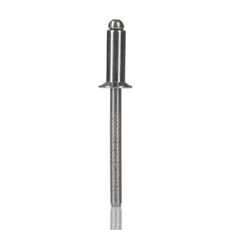 RS PRO Blindniet | Ø 3,2 mm x 12 mm | Edelstahl A2 | Bohrung 3,3 mm | DIN 7337
