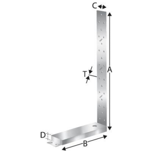Zuganker HD 340 mm SST HD340M12G-B inkl. Unterlegscheibe – ETA-07/0285
