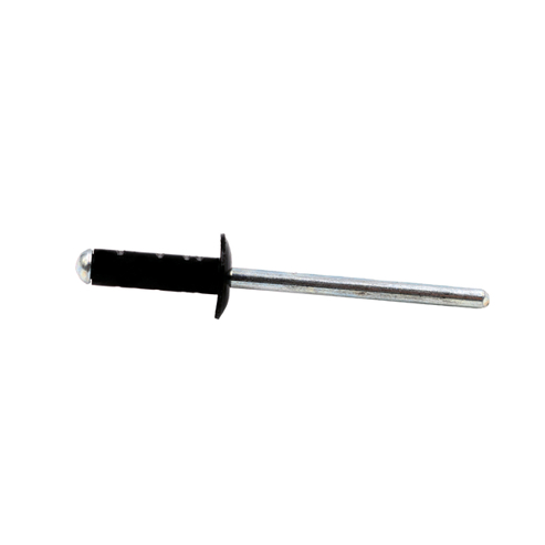 GESIPA e-FAST PolyGrip Schaltschrankniet Flachrundkopf Alu/Stahl 4,8 x 15 mm, schwarz isoliert