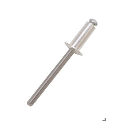 RS PRO Blindniet mit Kuppelkopf, Ø 2,4 mm x 8 mm, Aluminium mit Stahldorn, DIN 7337