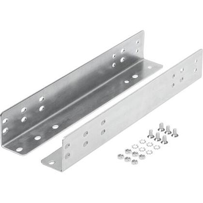 Montagewinkel Stahl verzinkt, L=279 mm, Form A, 1 Paar