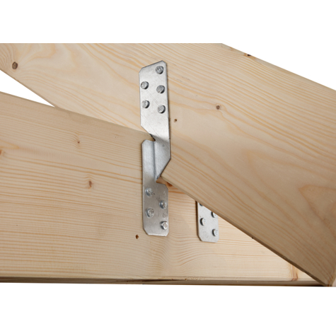 Sparren-Pfettenanker universal, sendzimirverzinkt, 33x33x250 mm, 2 mm Stahl, ETA-14/0105