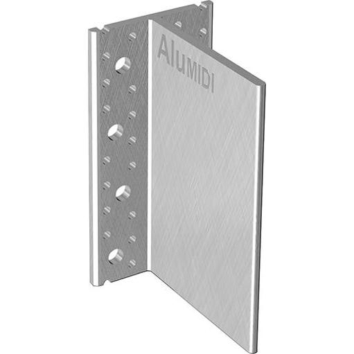 Integralverbinder Typ ALU 240 x 109,4 x 6,0 mm – Holzverbinder für Holz/Holz, Holz/Beton & Holz/Mauerwerk