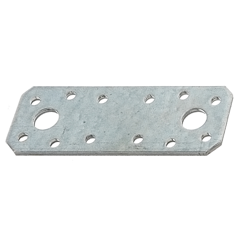 Flachverbinder sendzimirverzinkt 96 x 35 mm, 25 Stück, EN 14545