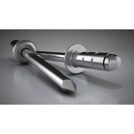 GESIPA PolyGrip Blindniete Alu/Stahl Großkopf 4,8 x 15 mm, Kopf-Ø 16 mm