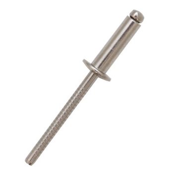 RS PRO Blindniet Edelstahl A2 | Ø 3,2 mm x 8 mm | Bohrung 3,3 mm | DIN 7337