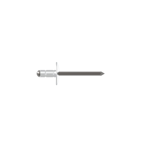 GESIPA PolyGrip Blindniete Alu/Niro Großkopf 4,8 x 10 mm | Kopf Ø 16 mm