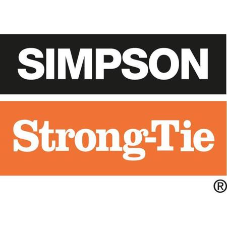 Simpson Strong-Tie Gerberverbinder GERB160-B – 160 x 90 x 30 mm, 2,0 mm Stahl, ETA-zertifiziert