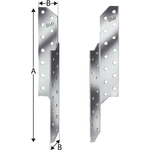 SIMPSON STRONGTIE Sparrenpfettenanker SPF290R rechts, verzinkt, ETA-zertifiziert