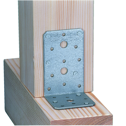 Winkelverbinder 100x60x60 mm, sendzimirverzinkt, ETA-08/0165 – Stahl, 2,5 mm