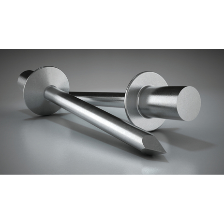 GESIPA CAP-Blindniete Alu/Stahl mit Flachrundkopf 4 x 8 mm – luft- und wasserdicht