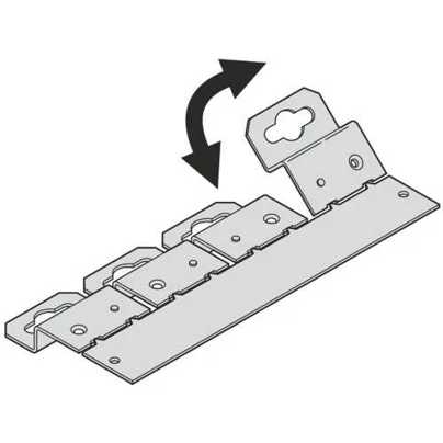 SCHROFF Montagewinkel aus Stahl, 10 x 30 x 30 mm, für Interscale-Gehäuse (24820-005)