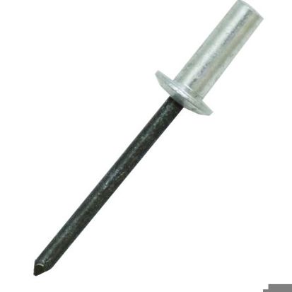 RS PRO Abgedichteter Blindniet, Aluminium/Stahl, Ø 3,2 x 8 mm, Flachrundkopf, DIN 7337