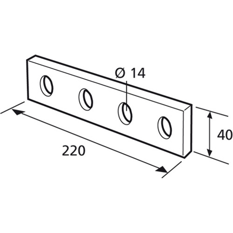 Legrand SB509 Kabelrinnen-Zubehör – Montagezubehör für Kabelrinnen, 1 Stück