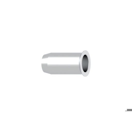 GESIPA Blindnietmuttern Alu Kleinkopf M5 x 7 x 12,5 – Standard, Aluminium