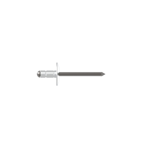 GESIPA PolyGrip Blindniete Alu/Stahl Großkopf 4,8 x 15 mm, Kopf-Ø 16 mm