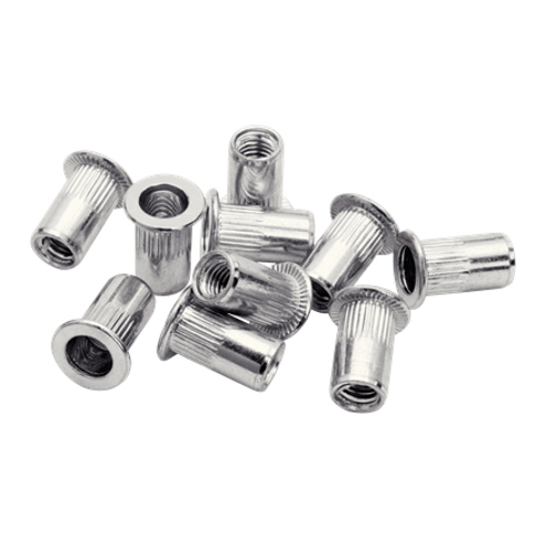 Rapid 5000672 Einnietmutter M5 aus Stahl, Weiß, für RP110