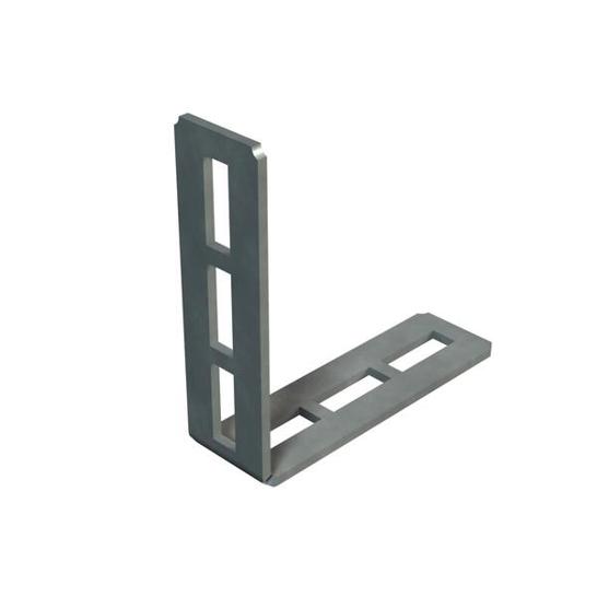 Montagewinkel 90° 102x102x30 mm, Stahl tauchfeuerverzinkt