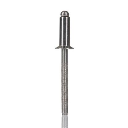 RS PRO Blindniet Edelstahl A2 | Ø 3,2 x 10 mm | Klemmbereich 5–6,5 mm | DIN 7337