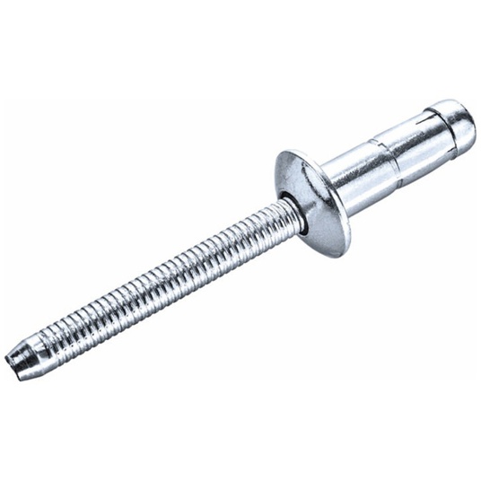 Goebel Hochfeste Blindniete PREMIUM A2/A2 Flachrundkopf 6,4 x 12,5 mm aus Edelstahl